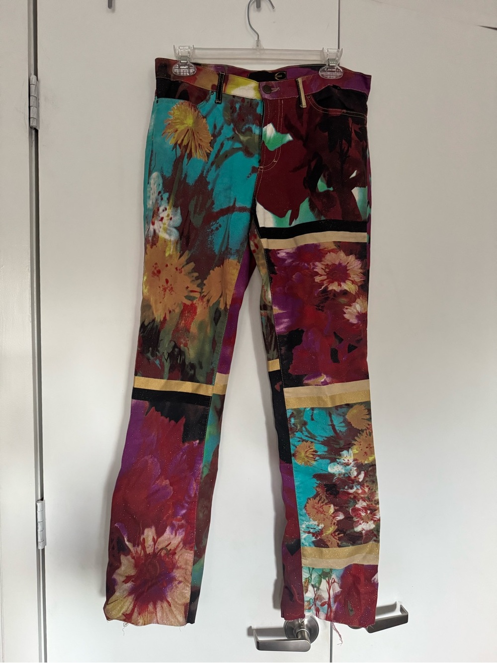 Just Cavalli Printed Denim Pants
